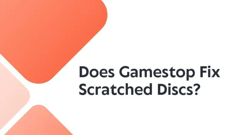 Does Gamestop Fix Scratched Discs?